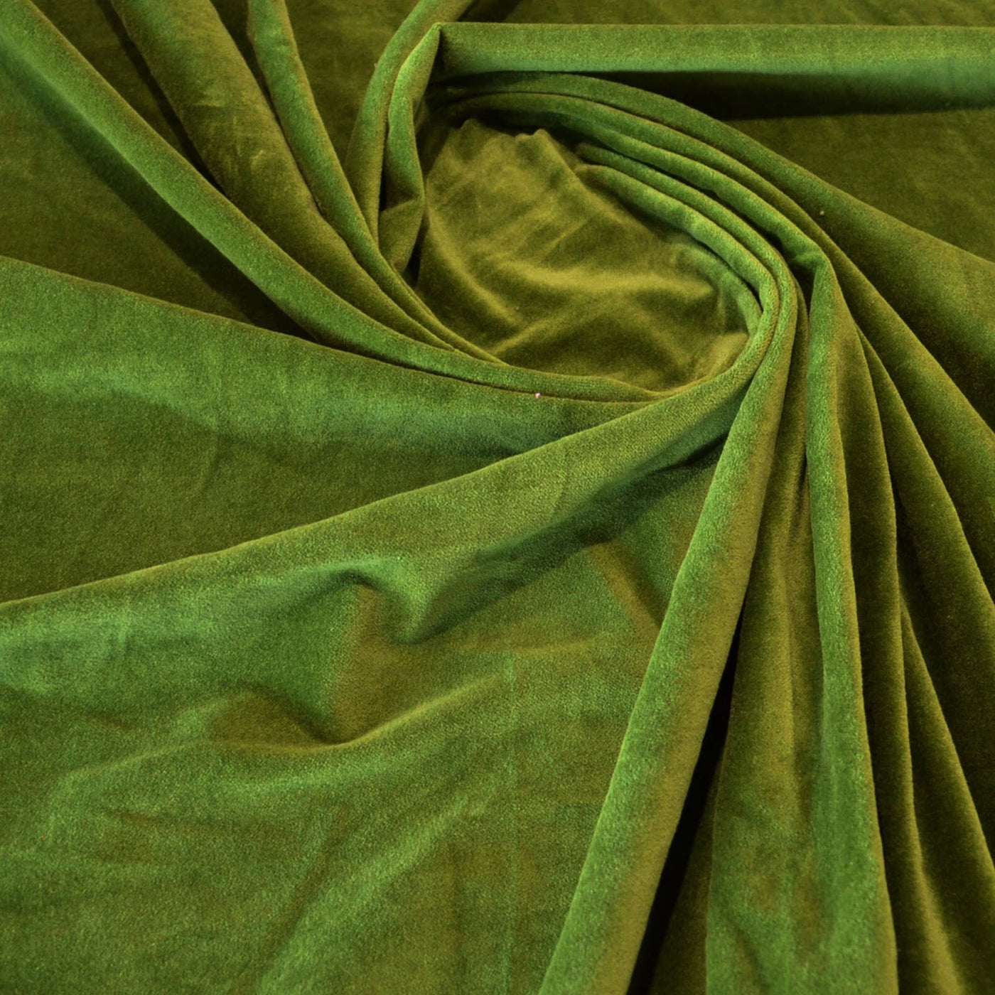 Premium Olive Green Cotton Velvet Fabric – Sofa Upholstery & Sewing Material (1m)